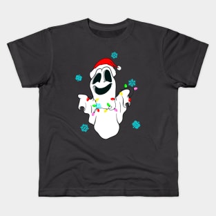 Cute ghost Christmas Kids T-Shirt